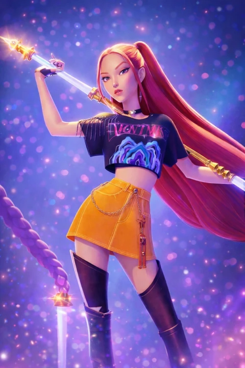 Kpop_Demon_Hunters_MIRA_Lowczynie_Grajaca_Dzwiek_Muzyka_4.webp