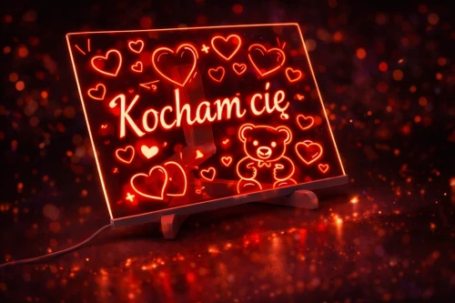 Magiczna Tablica LED 3D do Rysowania 30x20cm + 7 Neonowych Pisaków | Podświetlana Tablica Edukacyjna, Zmazywalna, Prezent dla Dziecka